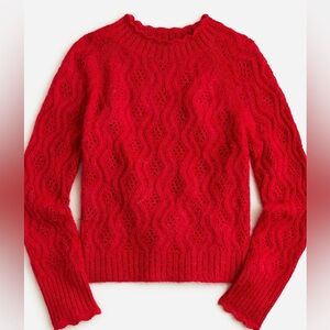 J. Crew Brushing Alpaca Sweater